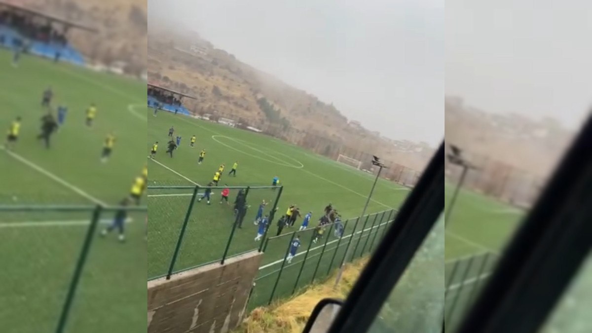 Malatya’da amatör maçta kavga çıktı: Bir futbolcu yaralandı
