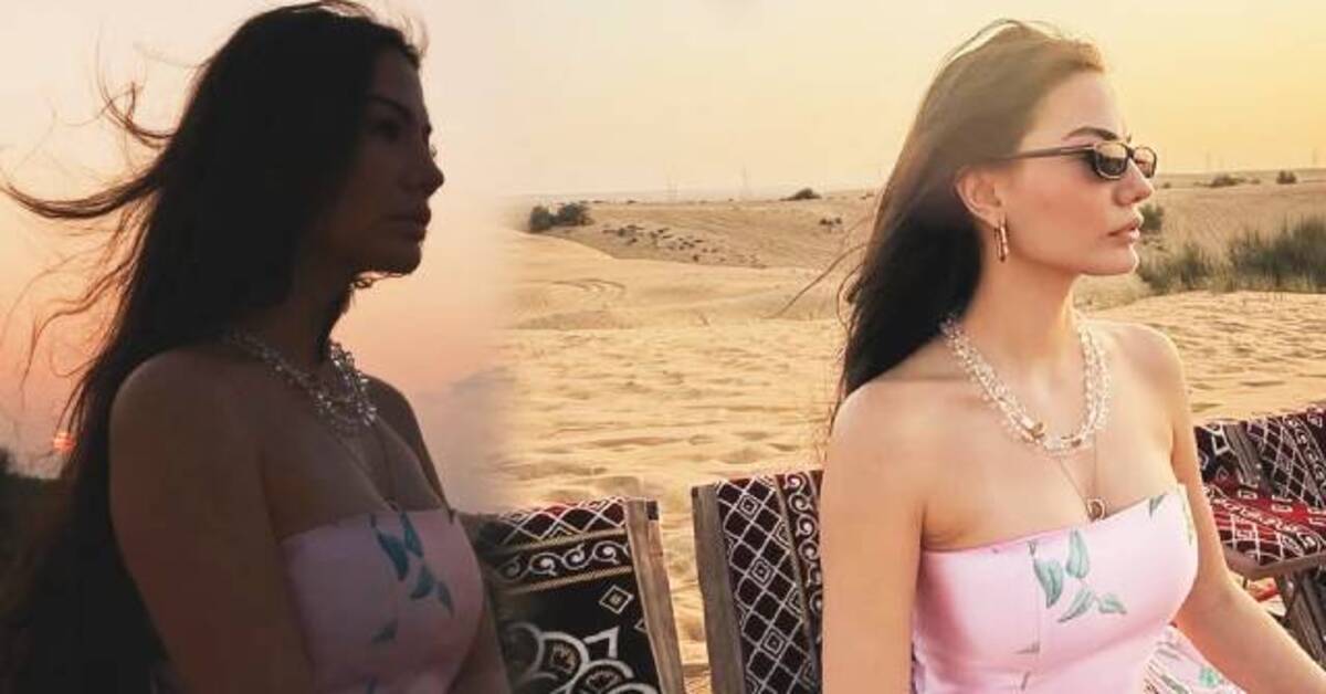 Demet Özdemir’den, çöl pozları