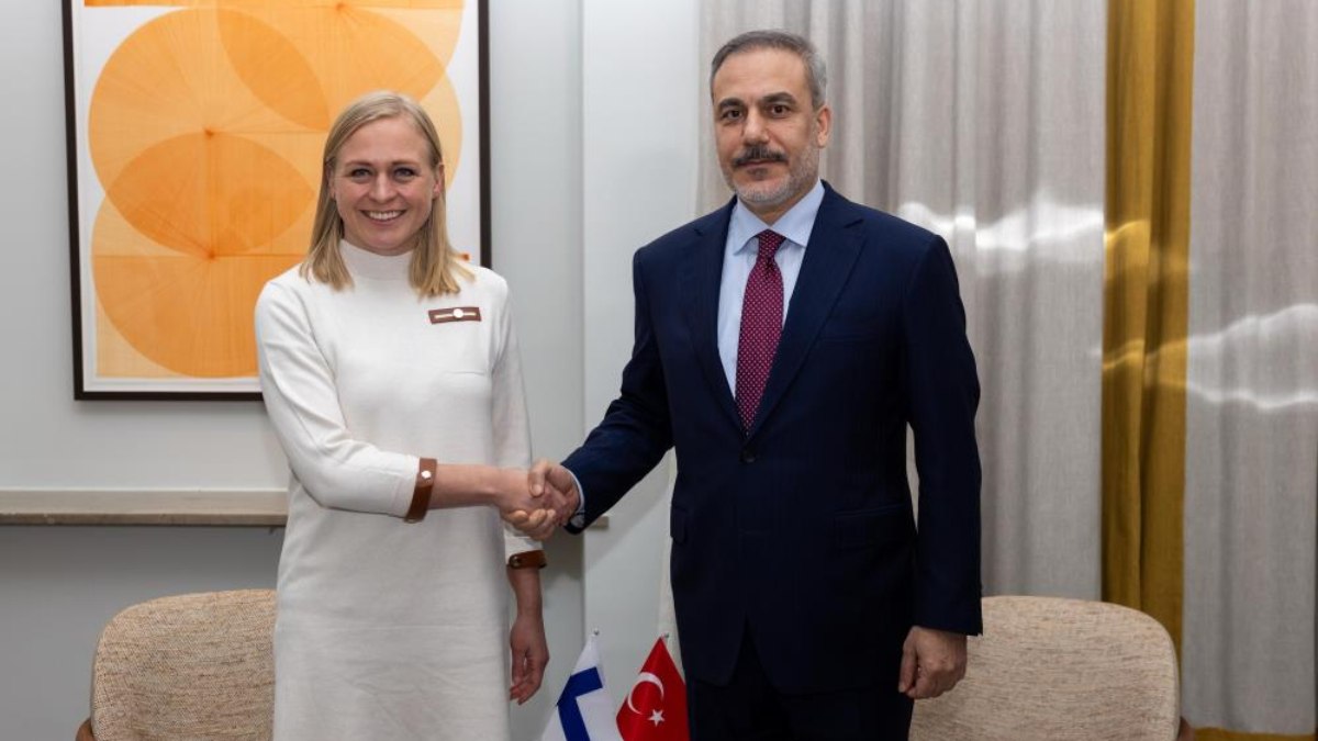 Dışişleri Bakanı Fidan, Finlandiyalı mevkidaşı ile görüştü