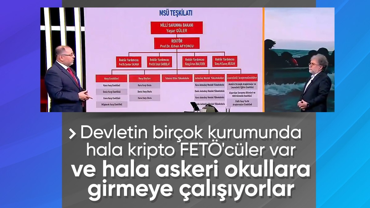 Erhan Afyoncu: Birçok devlet kurumunda halen FETÖ’cü var
