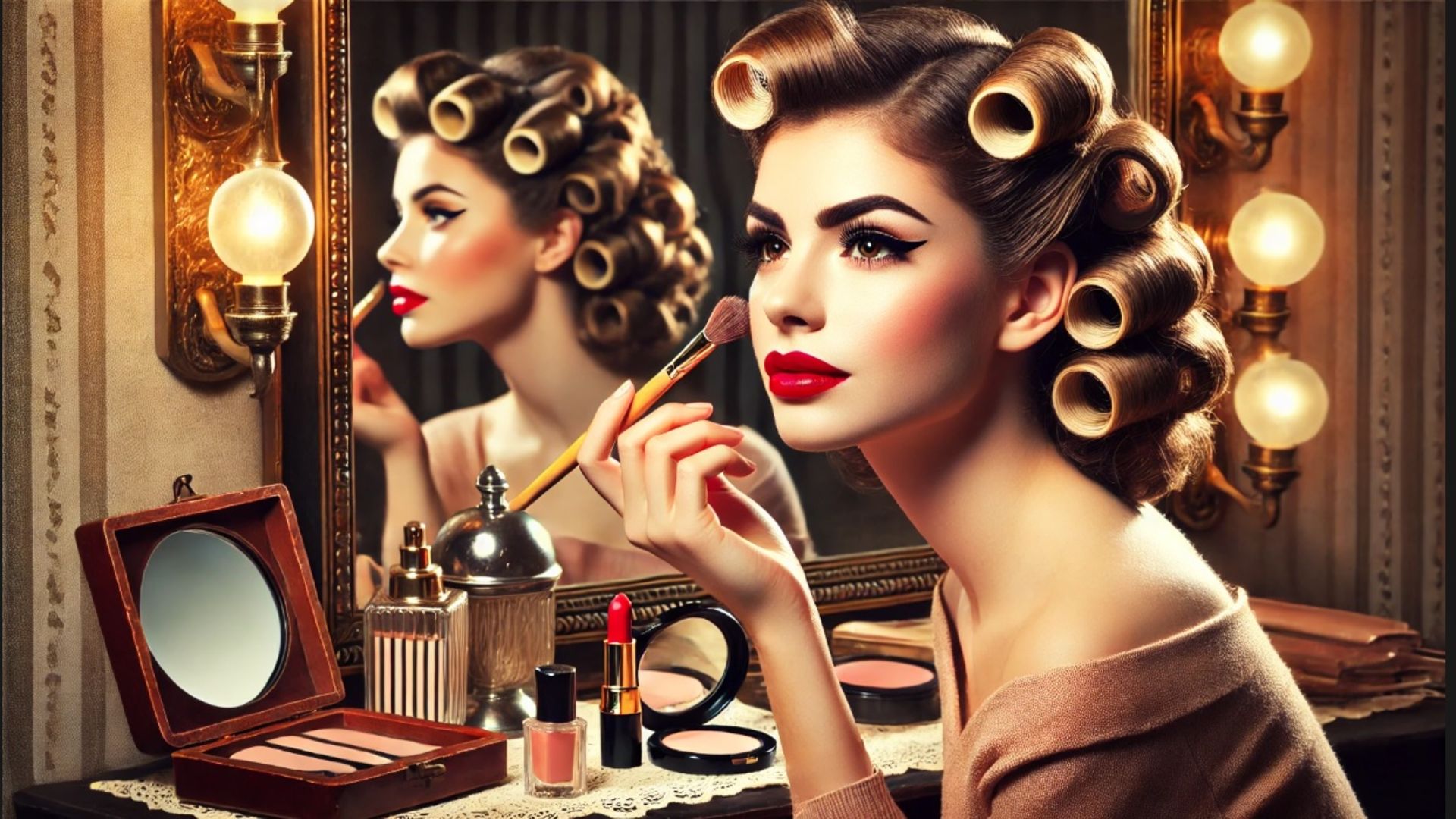Dönem makyajları: 1940’lı yıllarda makyaj