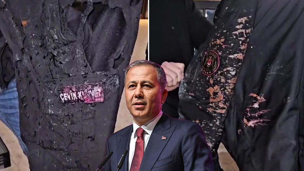 İçişleri Bakanı Yerlikaya, Saraçhane’deki gösterilerde bir polise asit atıldığını bildirdi