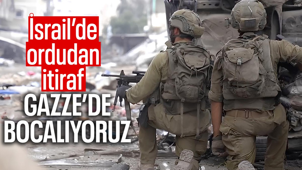 İsrail ordusu Gazze’de bocalıyor: Yedek subay ve askerlerden açıklama