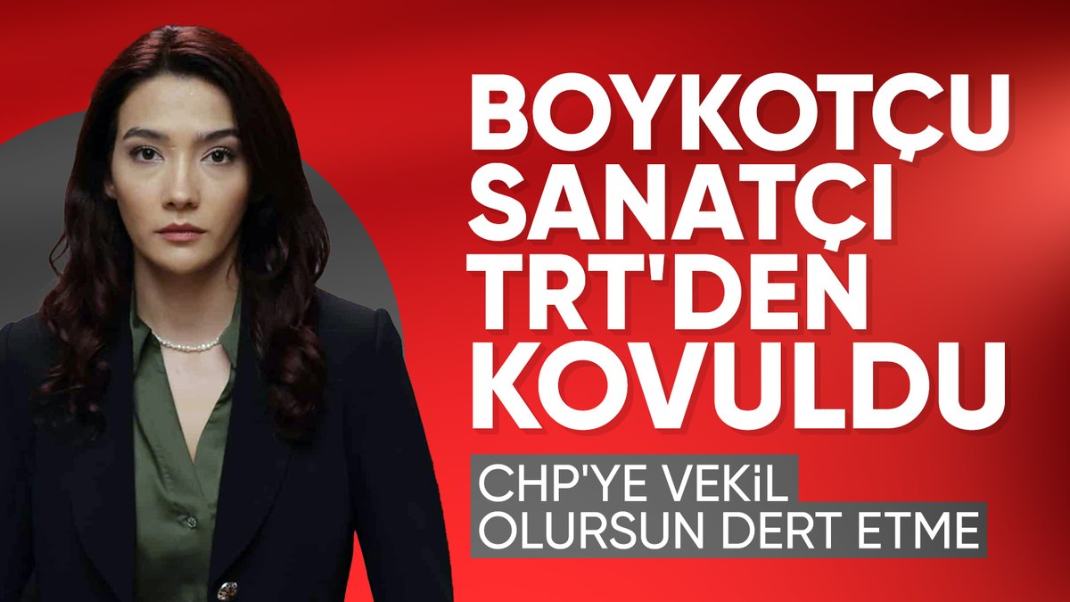 Boykot çağrısı yapan Aybüke Pusat, Teşkilat dizisinden atıldı