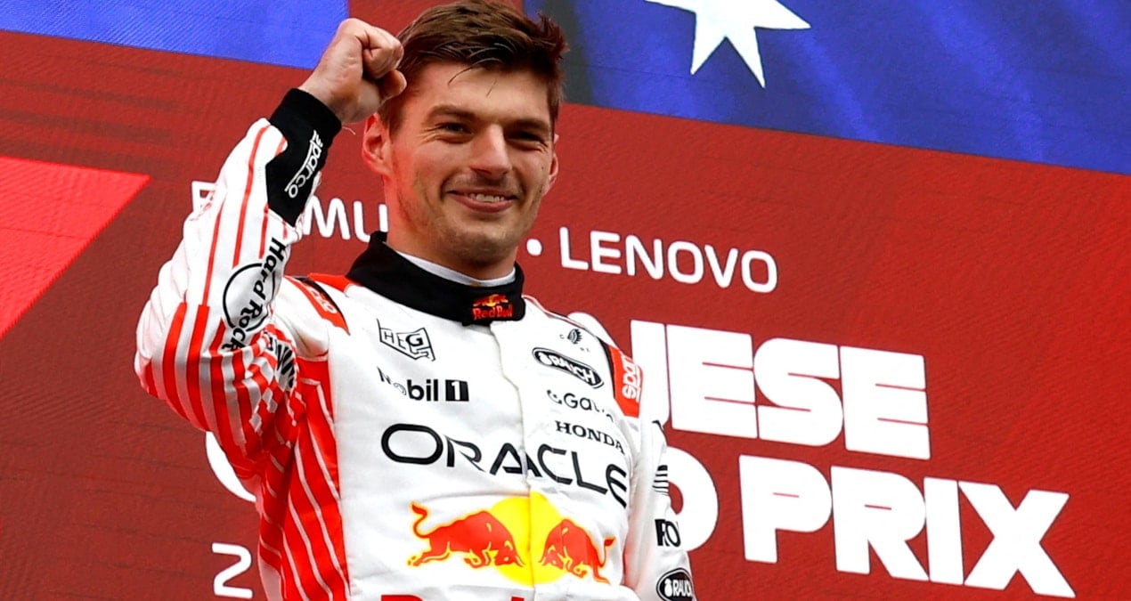 Japonya’da zafer Verstappen’in